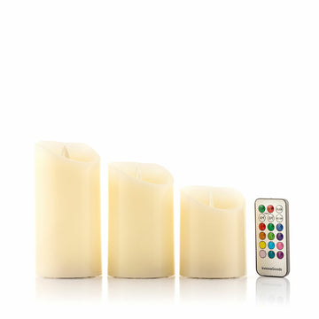 InnovaGoods LED Kerzen mit Farbeffekt und Fernbedienung - homely Family Shop