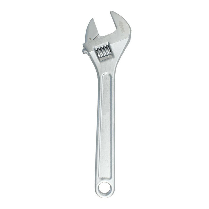 Silberner Ferrestock Schraubenschlüssel 150 mm mit verstellbarer Jaw und Messskala.