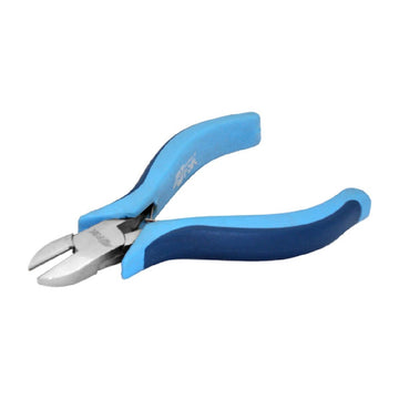 Ferrestock Schneidezange mit blauem Griff und 125 mm Kopf.