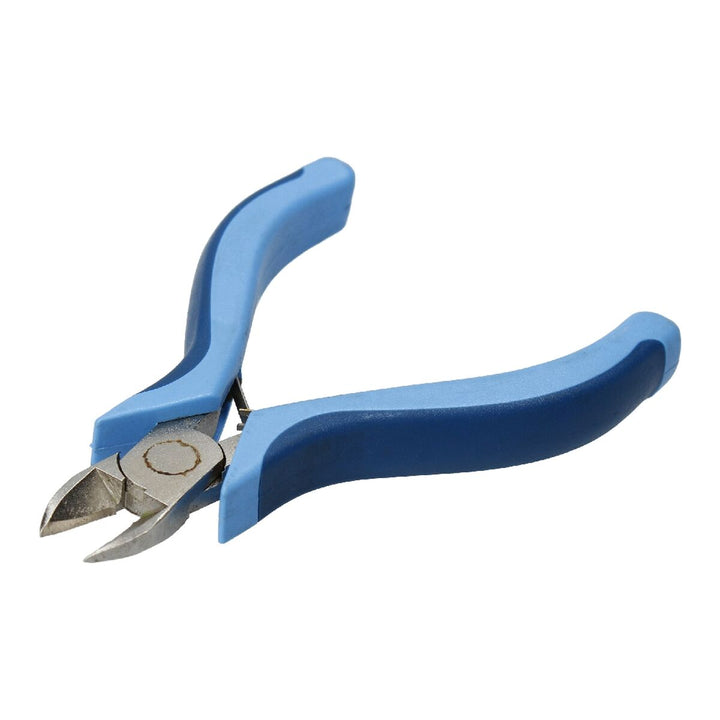 Ferrestock Schneidezange 125 mm mit blauem Griff und robuster Schneide für präzise Schnitte.