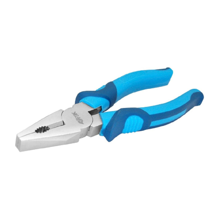 Blaue Ferrestock Zange, 150 mm, mit rutschfesten Griffen für Werkstatt und Heimwerker.