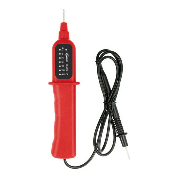 Roter NIMO LED Spannungsprüfer für Voltmeter/Amperimeter mit Spannungsdetektor und LED-Anzeige.