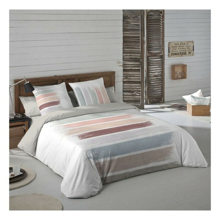 Icehome Ikun Bettdeckenbezug mit bunten Streifen. Moderner Stil für Schlafzimmer!