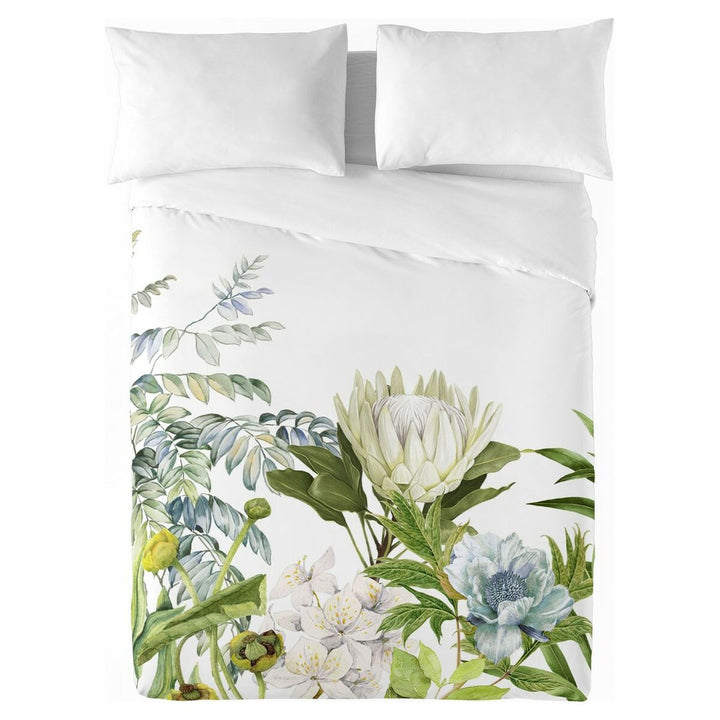 Bettdeckenbezug Naturals Siara mit Blumenmuster. Einzelmatratze, floralem Design.