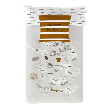 Panzup Bettbezug King Size mit Katzen Motiven und Kissen - homely Family Shop
