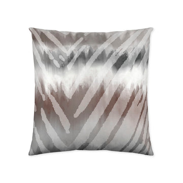 Naturals Kissenbezug SABINE mit Chevron Muster, 50x50 cm, erdfarben.