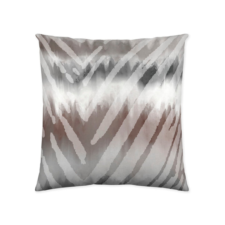 Naturals Kissenbezug SABINE mit Chevron Muster, 50x50 cm, erdfarben.