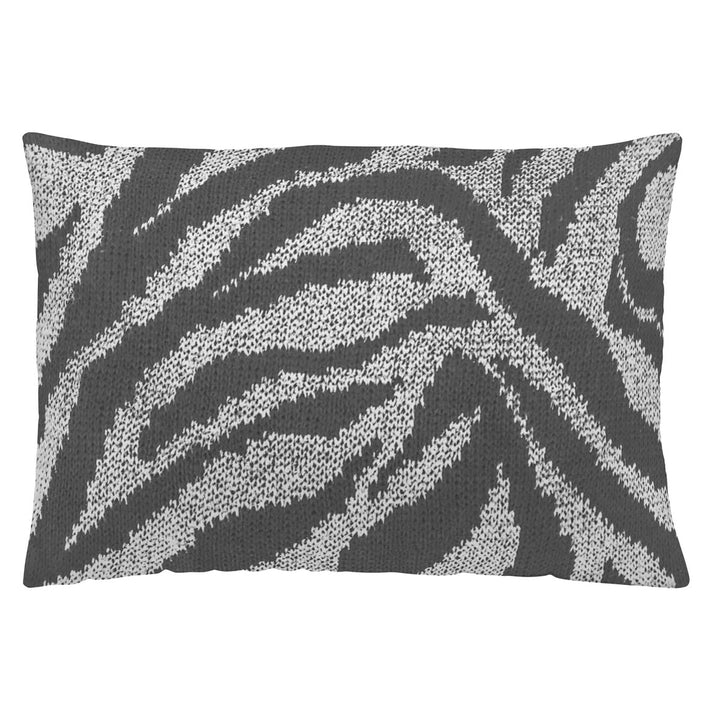 Naturals SABINE Kissenbezug mit Zebra-Muster, 30x50 cm. Dekorative Kissenhülle.