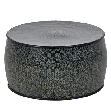 Schwarzer Beistelltisch mit geometrischem Muster - Homely Family Shop