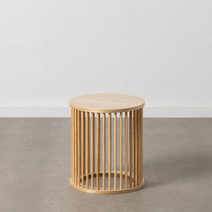 Beiger STICK Beistelltisch mit offenem Holzdesign - homely Family Shop