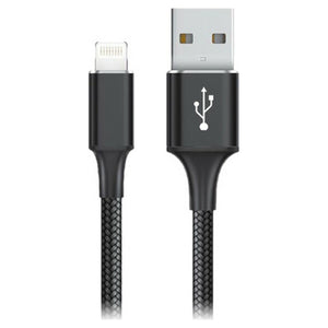 Goms USB auf Lightning Kabel, schwarz, 2m - Homely Family Shop