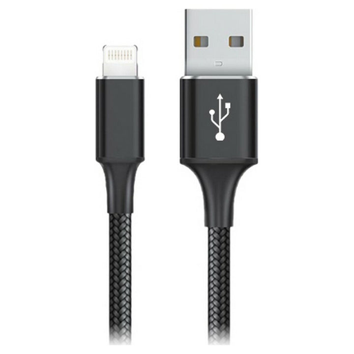 Goms USB auf Lightning Kabel, schwarz, 2m - Homely Family Shop