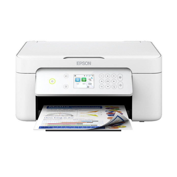 Weisser Epson XP-4205 Tintenstrahldrucker mit Display druckt - homely Family Shop