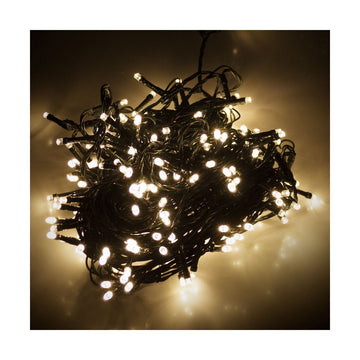 LED-Lichterkette mit warmweißen Lichtern für festliche Stimmung - homely Family Shop