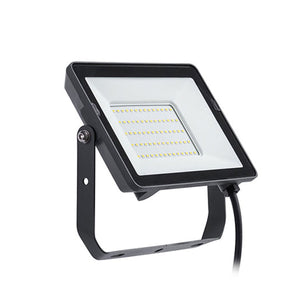 Schwarzer Philips ProjectLine Flutlichtstrahler mit 30W Leistung und LED-Technologie.