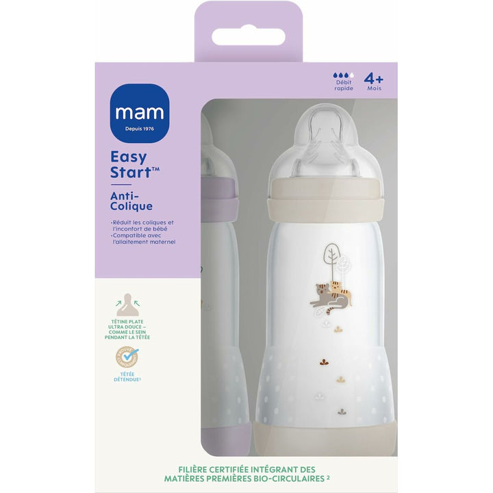 MAM Baby-Flasche Girafe mit Anti-Kolik Design für Babys - homely Family Shop