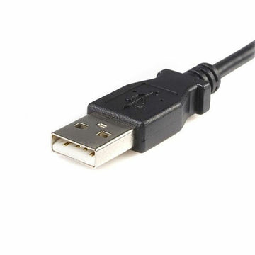 Schwarzes Startech USB-A auf Micro-USB Kabel Detail - homely Family Shop