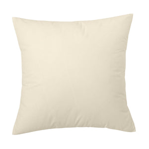 Creme Kissenbezug von Alexandra House Living, quadratisch 40x40 cm.