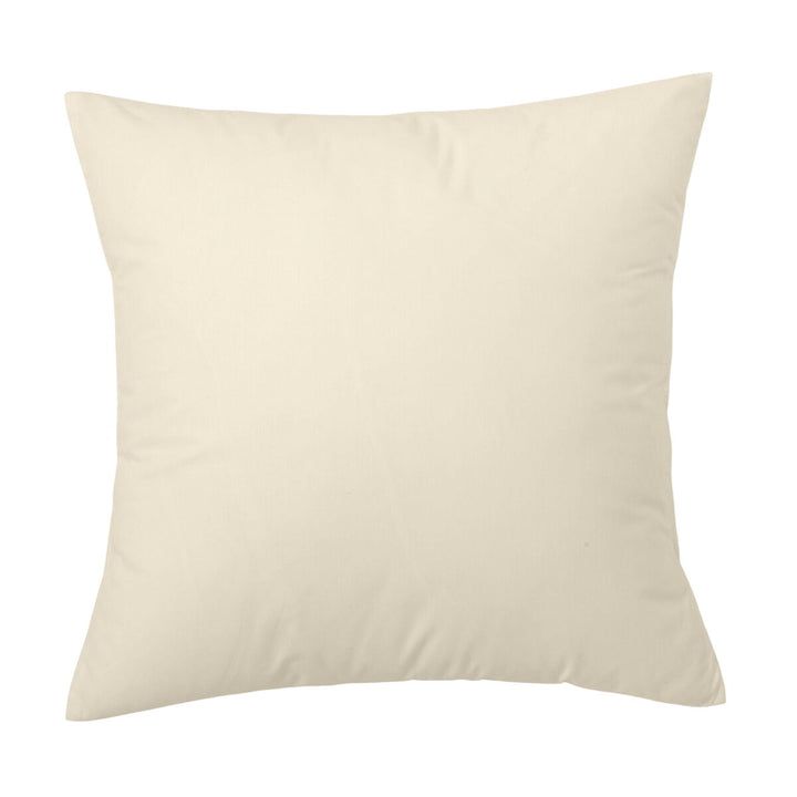 Creme Kissenbezug von Alexandra House Living, quadratisch 40x40 cm.
