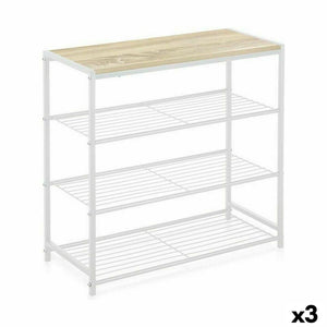 Confortime Regal mit Holzplatte und Metallrahmen - homely Family Shop