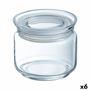 Luminarc Pav Glas Topf mit Silikondeckel, durchsichtig - homely Family Shop