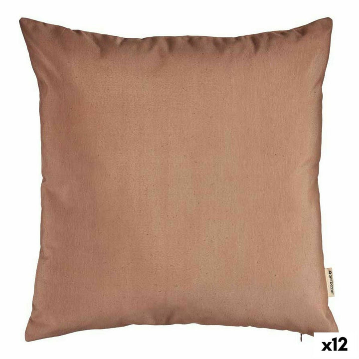 Braun Kissenbezug 60x60cm (12 Stück). Schlichtes Design und weiche Textur für hohen Komfort.