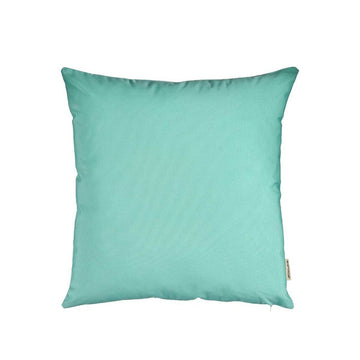 Türkis Kissenbezug, 60x60 cm. Schlichtes Design für Wohnzimmer oder Schlafzimmer.