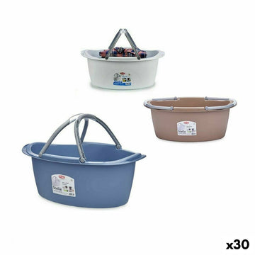 Stefanplast Kunststoff Storage Baskets in verschiedenen Farben und Griffen - homely Family Shop