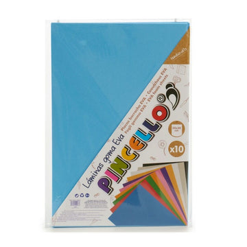 Himmelblaue Moosgummi Pincello Bastelplatten 30x20cm - Homely Family Shop