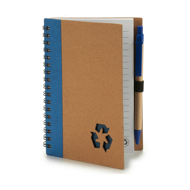 Mini-Ringheft aus Recycling-Karton mit Stift - Homely Family Shop