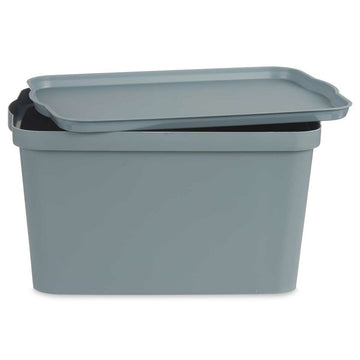 Graue Kipit Aufbewahrungsbox TP596-2 mit Deckel für die Lagerung - homely Family Shop