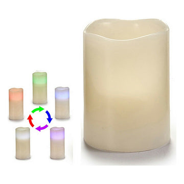 Weiße LED Kerzen mit Farbwechsel, 6er Set - homely Family Shop