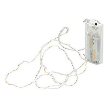 Durchsichtige LED-Lichterkette mit Batterie für festliche Beleuchtung - homely Family Shop