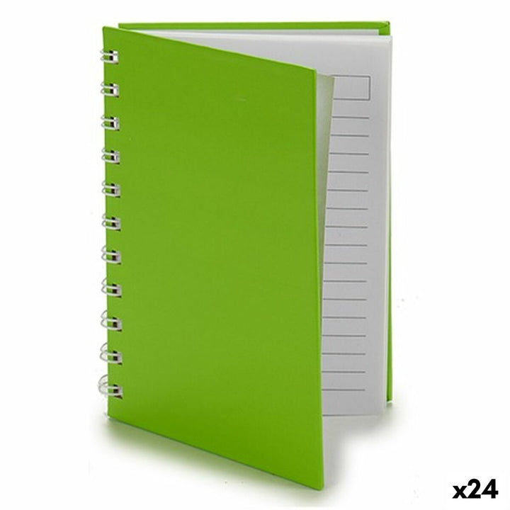 Grüner Pincello A6 Ringbuch mit Linien - homely Family Shop