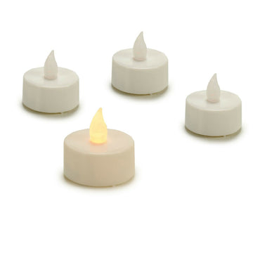 Weisse LED Kerzen Set mit warmem Licht - homely Family Shop