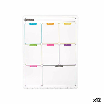 Pincello 425 Wochenplaner mit Magnet A4, ideal für Notizen - homely Family Shop