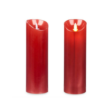 Rote LED Kerzen mit Flammeneffekt - Homely Family Shop