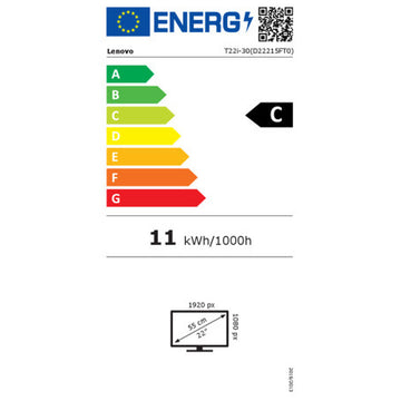 Lenovo Monitor Energieeffizienzklasse C und 22 Zoll Bildschirm - homely Family Shop