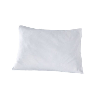 Weißer Kopfkissen-Schutz (50x70 cm) für Hygiene und Komfort.