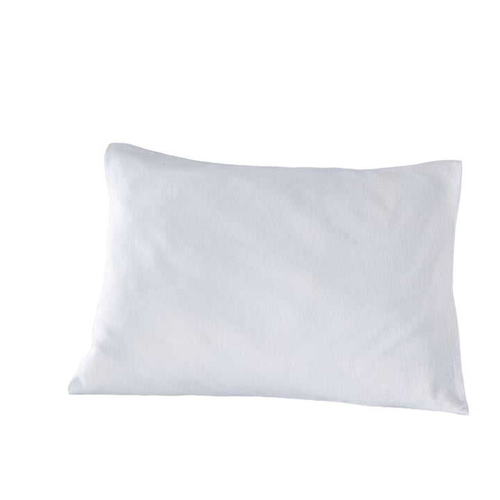 Weißer Kopfkissen-Schutz (50x70 cm) für Hygiene und Komfort.