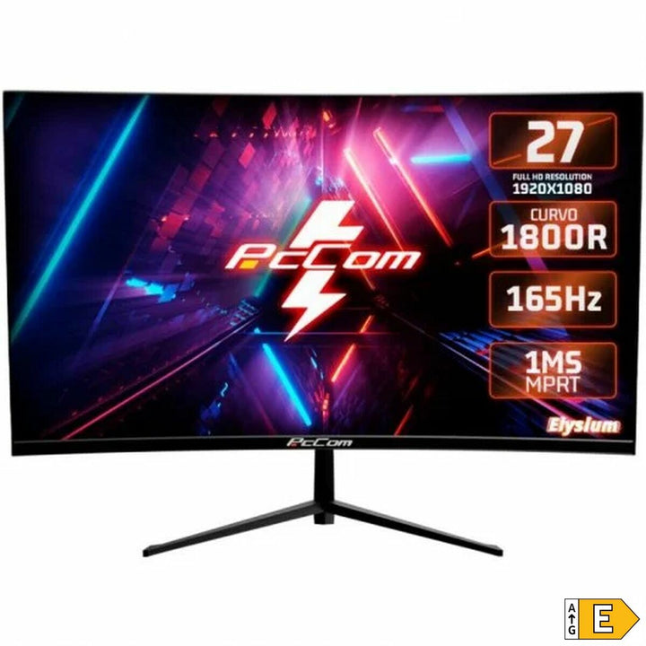 PcCom Elysium Monitor mit 165 Hz und Curved Design - homely Family Shop