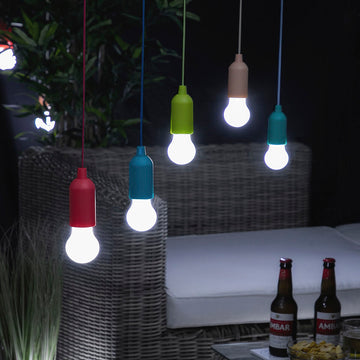 InnovaGoods LED Glühbirnen mit Schnur, tragbare Lampen - homely Family Shop