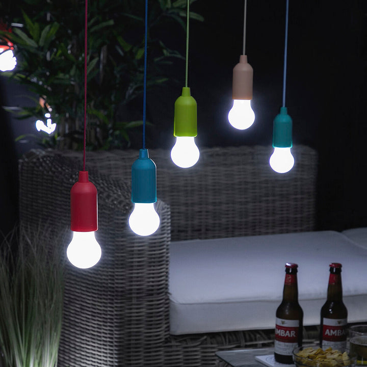 InnovaGoods LED Glühbirnen mit Schnur, tragbare Lampen - homely Family Shop
