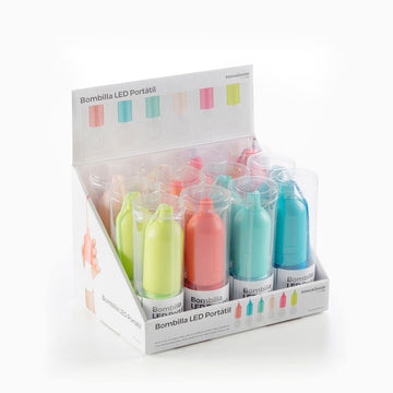 InnovaGoods Bulby LED Lampe mit Schnur in Pastellfarben - homely Family Shop