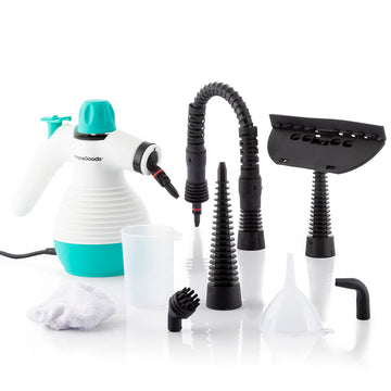 InnovaGoods Steany Handdampfreiniger mit viel Zubehör. Mehrzweck Reiniger für Haushalt.