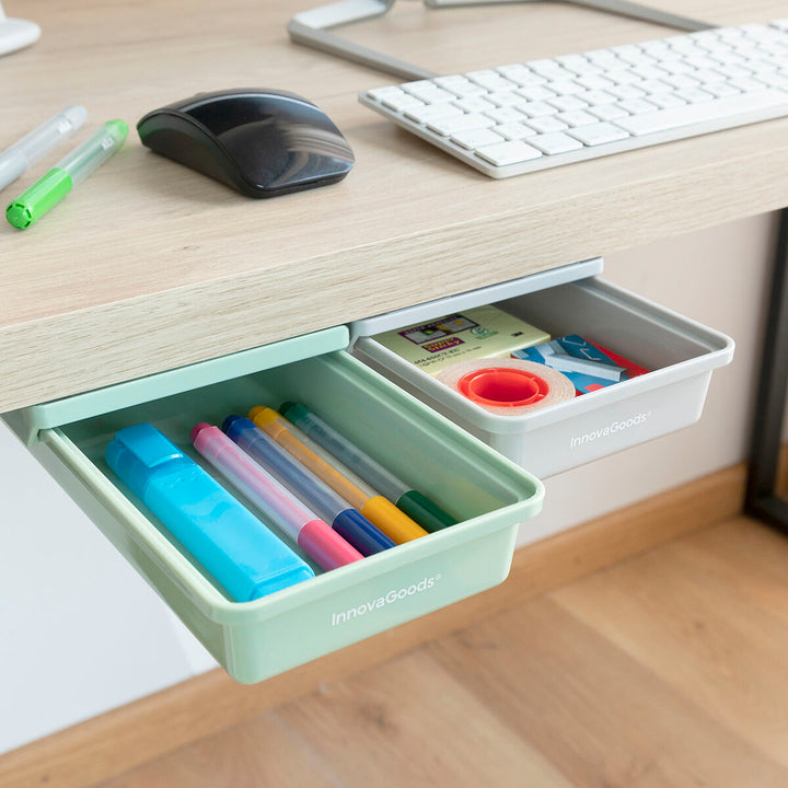 InnovaGoods Schreibtisch Schubladen Set mit Büromaterial. - homely Family Shop