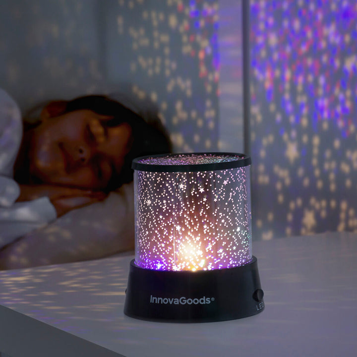 InnovaGoods Sternenhimmel Projektor mit bunten Sternen - homely Family Shop