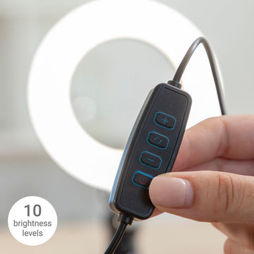 Nahaufnahme: Lumahoop InnovaGoods Lichtring mit Helligkeitsregler - homely Family Shop