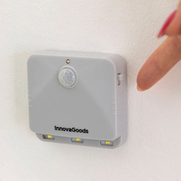 InnovaGoods LED Lampe mit Bewegungssensor am Wand - homely Family Shop
