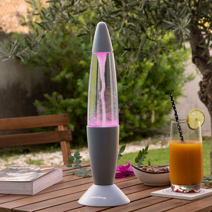 InnovaGoods Tornado LED Lampe mit pinkem Licht- homely Family Shop